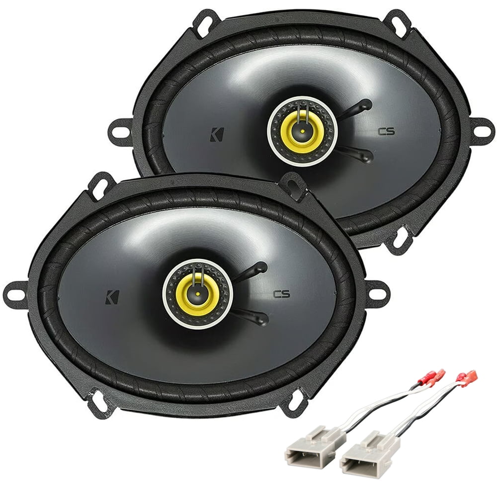 Kicker CS Series Front or Rear Door Factory Speaker Replacement Package Fits select 1997-1998 Ford F-150