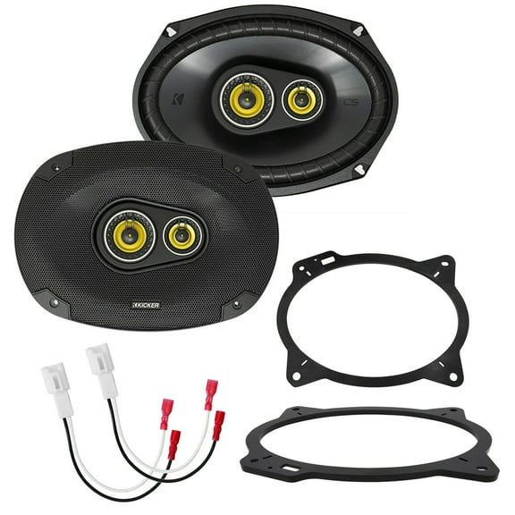 Kicker CS Series Rear Deck Factory Speaker Replacement Package for Select 2002-2011 Toyota Camry