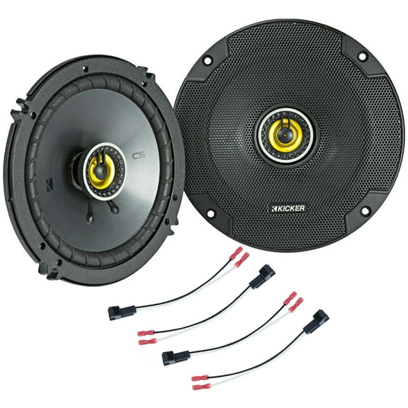 Kicker CS Series Rear Door Factory Replacement Speaker Package Fits select 1995-2006 Chevrolet Tahoe