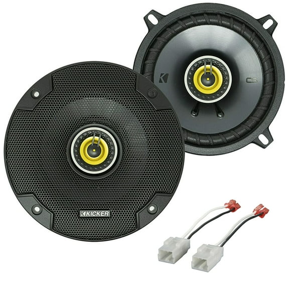 Kicker CS Series Rear Factory Speaker Replacement Package Fits select 2002-2008 Dodge Ram 1500