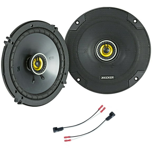 Kicker CS Series Rear Side Panel Speaker Replacement Package Fits select 1993-2002 Chevrolet Camaro