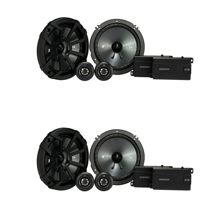 Kicker CSS65 6.5-INCH (160mm) COMPONENT SYSTEM WITH .75-INCH (20mm