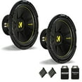 thumbnail image 1 of Kicker CWCS124 CompC 12" Subwoofers Bundle Single 4-Ohm Voice Coil, 1 of 7