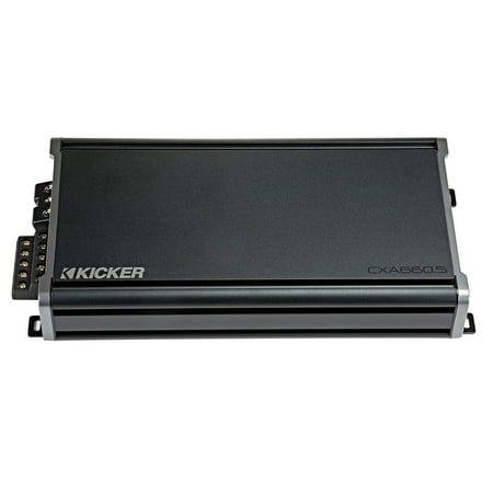 KICKER - CX Class AB Bridgeable Multichannel Amplifier with Variable Crossovers - Black