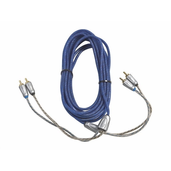 Kicker Car Audio KI23 K-Series Interconnect 2 Ch 3M Silver-Tinned Split-Pin New