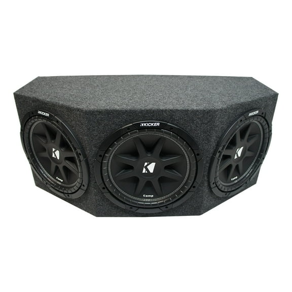 Kicker Comp C10 Triple 10" Subwoofer Loaded 1500 Watt Sub Box - Final 1.3 Ohm