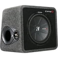 thumbnail image 1 of Kicker CompR 12 Inch Single Loaded Enclosure 40VCWR122, 1 of 3