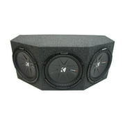 Kicker CompR CWR10 Triple 10 Subwoofer Loaded 1500 Watt Sub Box Final 1.3 Ohm