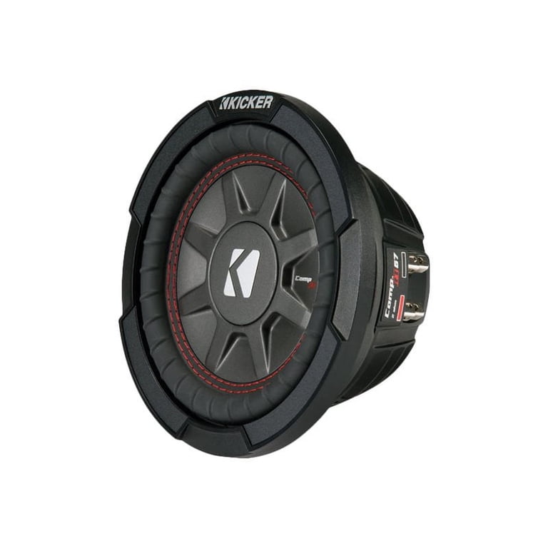 Kicker CompRT 6.75-Inch 300-Watt 2-Ohm Shallow Subwoofer - Walmart.com
