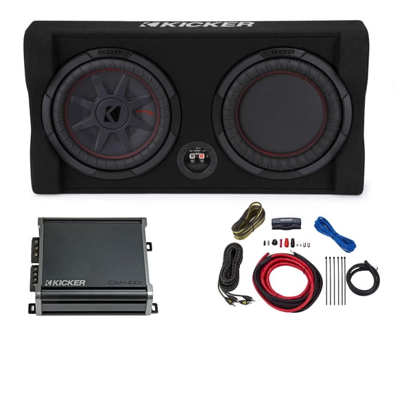 Kicker Compact Vehicle Audio Amplifier, 46 lbs