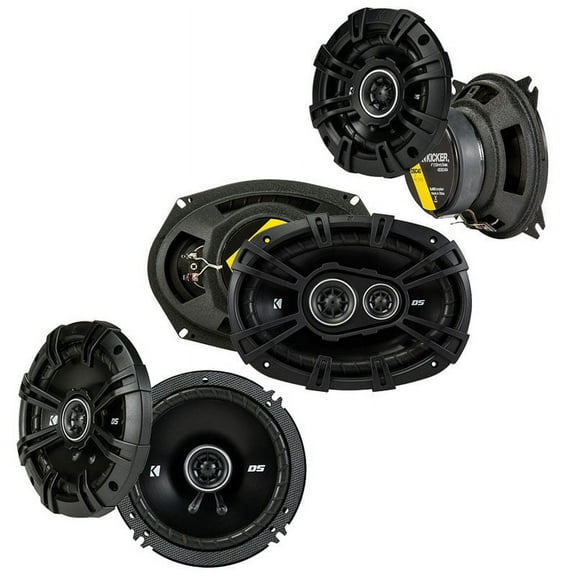 Kicker DS Series Speaker Replacement Package for Infiniti G35 Coupe 2003-2007