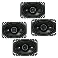 thumbnail image 1 of Kicker DSC460 4x6-Inch (100x160mm) Coaxial Speakers, 4-Ohm bundle, 1 of 6