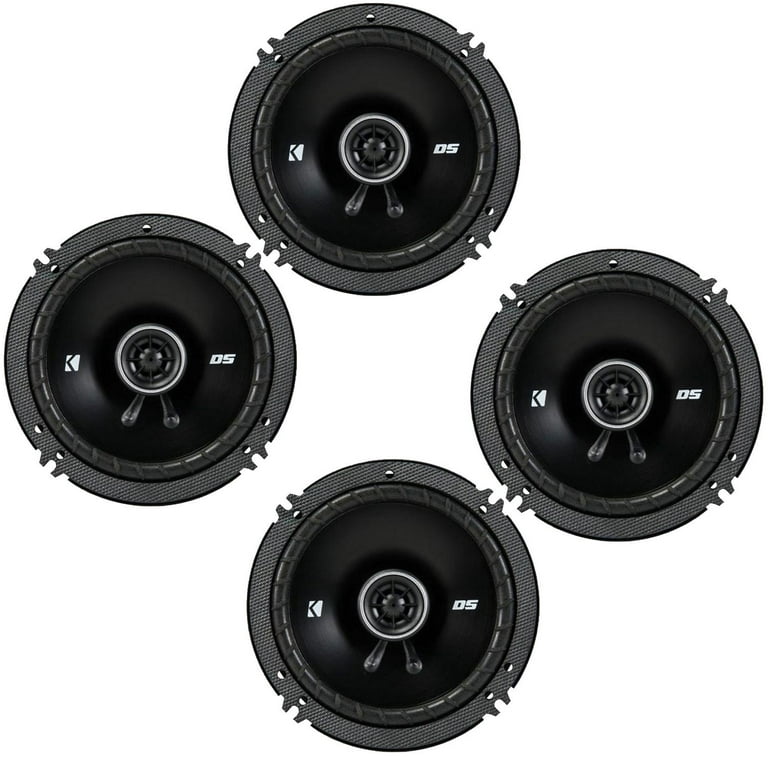 Kicker 43DSC6504 6.5" Coaxial Speaker Kit - Direct Fit For 2005-2015 GM Cars/Trucks