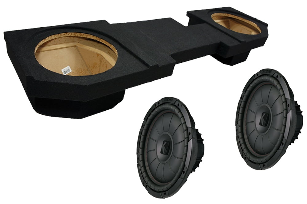 Kicker Dodge Ram 0208 43CVT124 CVT12 Series 400W Sub & DTB2X12QUADUP Sub Box
