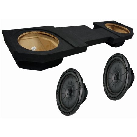Kicker Dodge Ram 2002 - 2018 43CVT124 CVT12 400W Sub & DTB2X12-QUAD-UP Sub Box