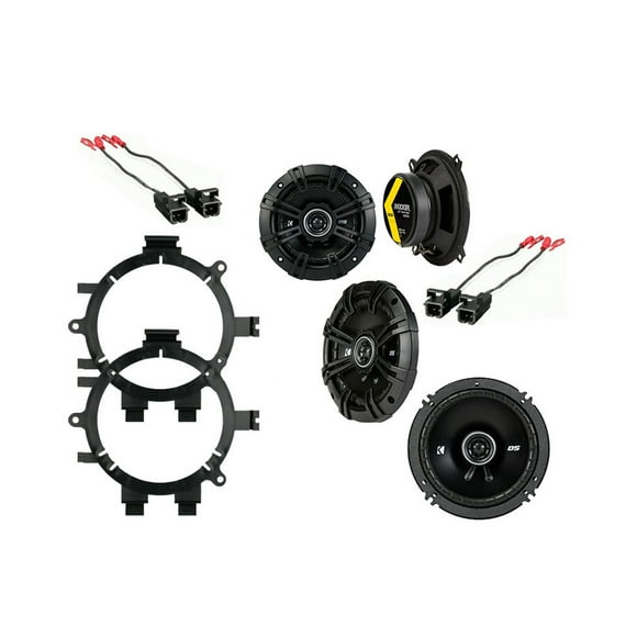 Kicker Factory Speaker Upgrade Package for Chevy Silverado Truck 2007-2013, DSC5