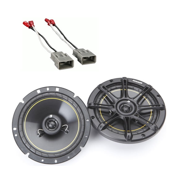 Kicker Honda S2000 00-06 46CSC654 6.5" Stereo Speakers & Replacement Harness