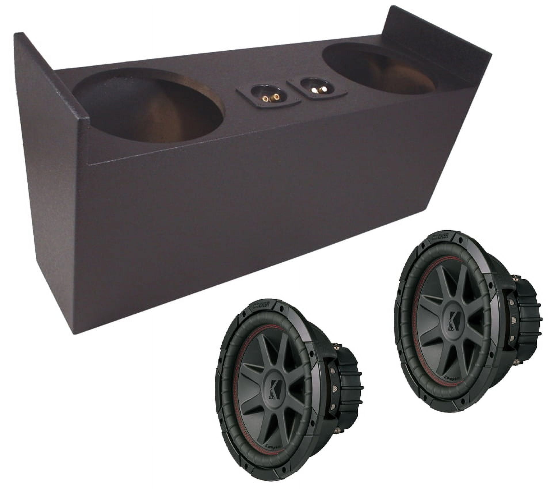 Kicker Jeep Wrangler YJ &TJ 8706 43CVR104 10" 350W Sub & Dual 10" Sub