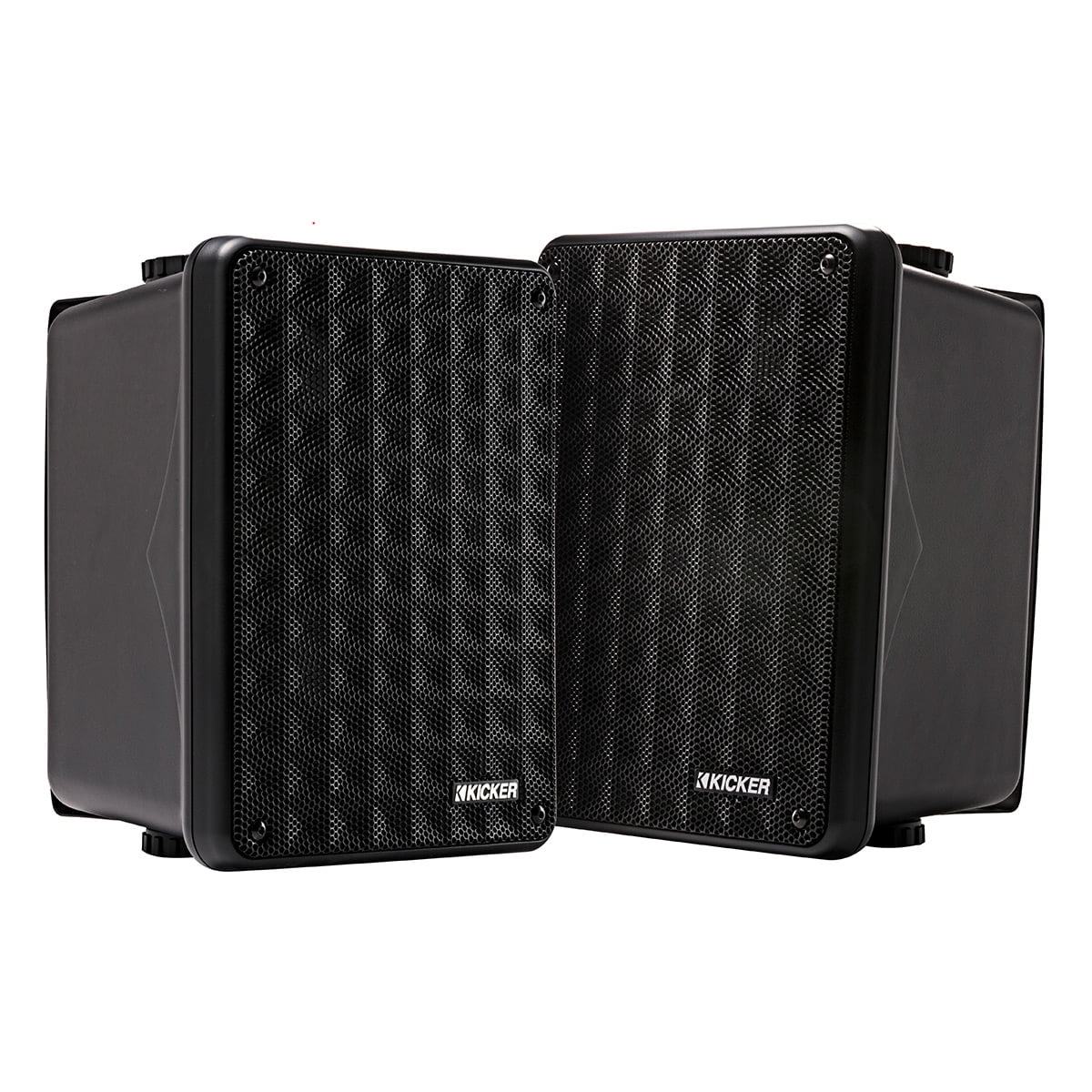 Kicker KB6 Indoor/Outdoor Speakers Pair (Black)