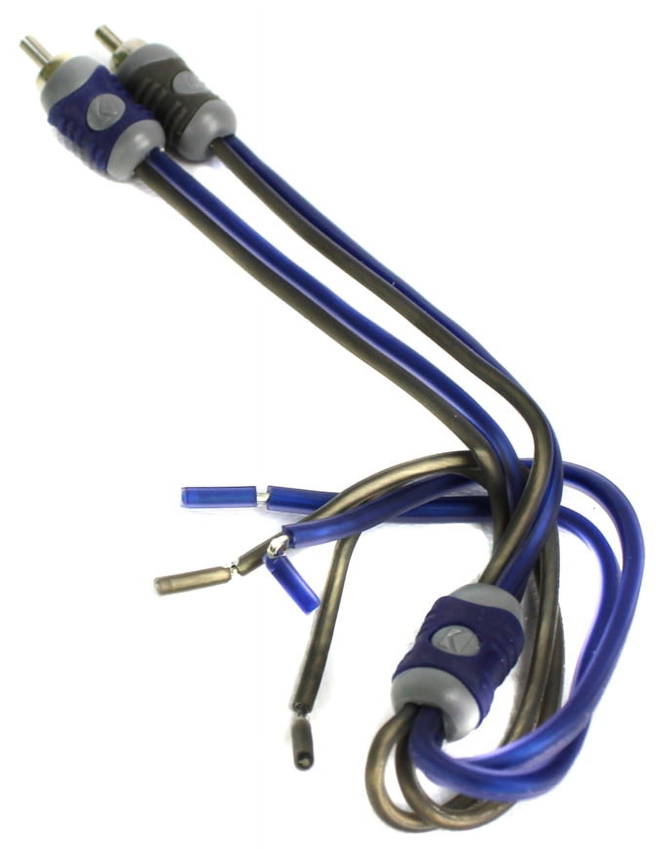 Kicker KISL 2 Channel High Level Speaker Wire to RCA Adaptor Hi Lo