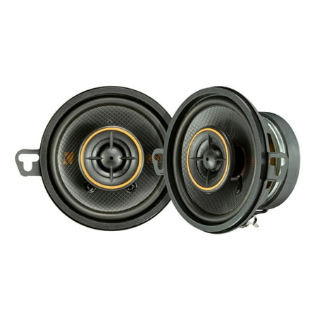 KICKER - KS Series 3-1/2" 2-Way Car Speakers (Pair) - Black