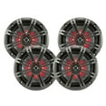 thumbnail image 1 of Kicker LED Charcoal OEM Replacement Marine 6.5" 4O Coaxial speaker Bundle - 4 Speakers, 1 of 3