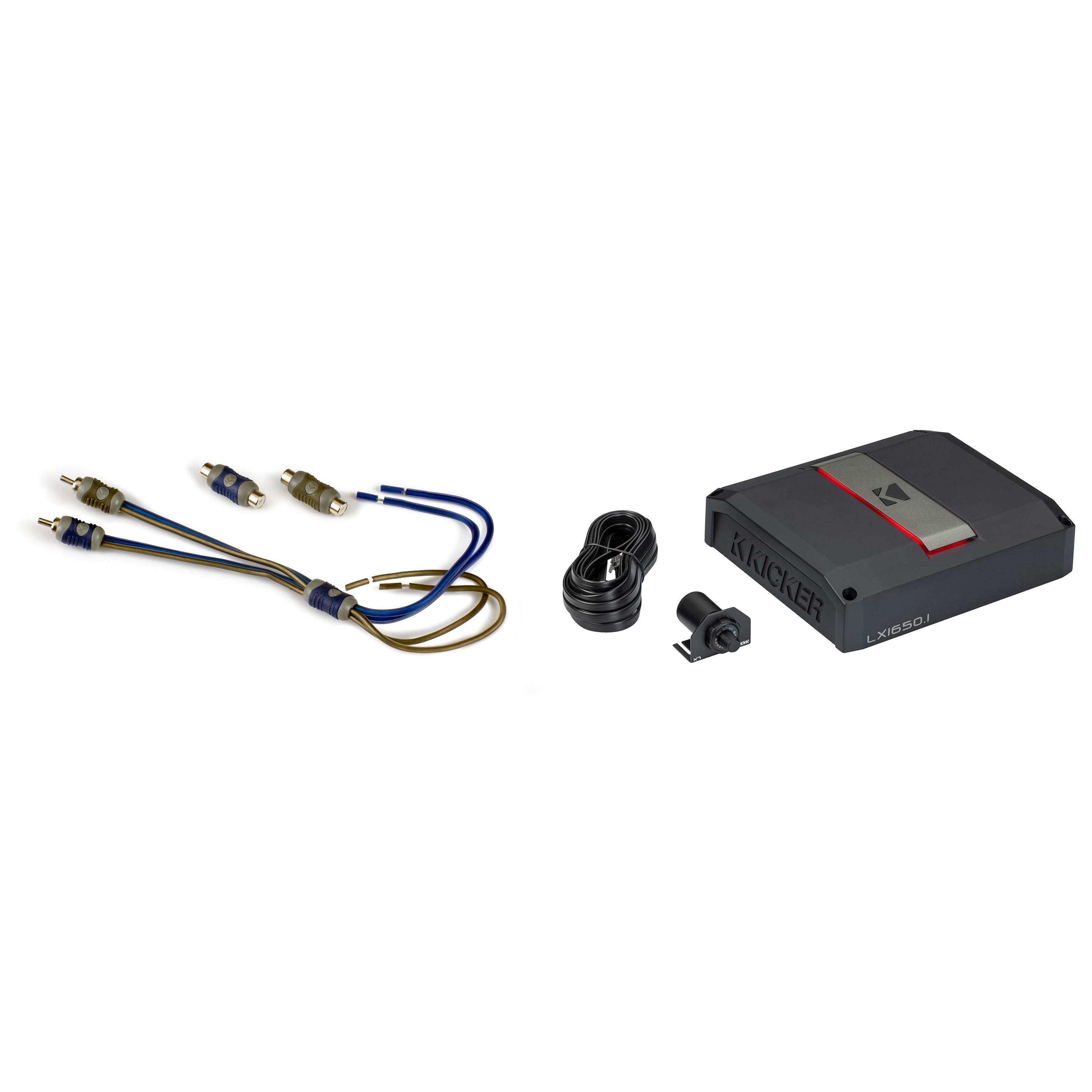 Kicker LX1650.1, KISL, 1650w Mono Class-D Subwoofer Amp (51LX16501)