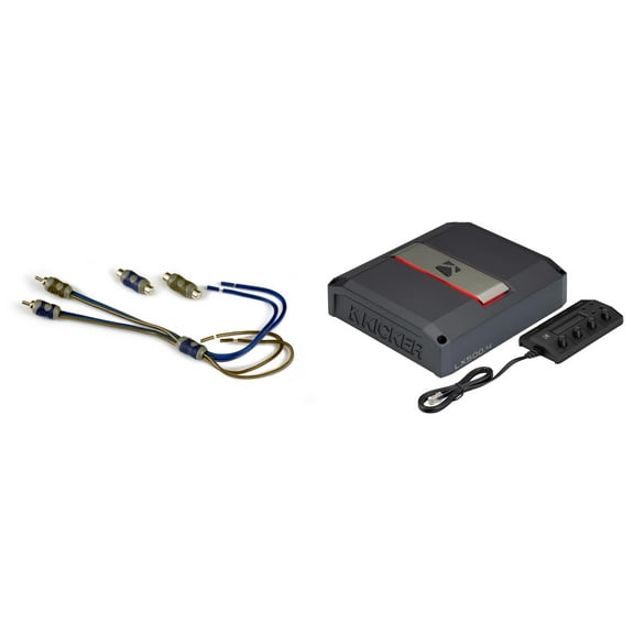 Kicker LX500.4 , KISL, 4-Channel Amplifier - 4x125 Watts Full Range Class-D Amp (51LX5004)
