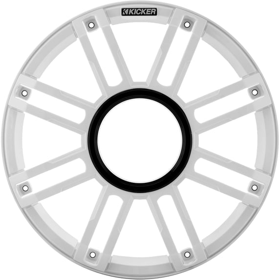 Kicker 51MWG10W - MWE 10-Inch Premium Marine Subwoofer Grille, White