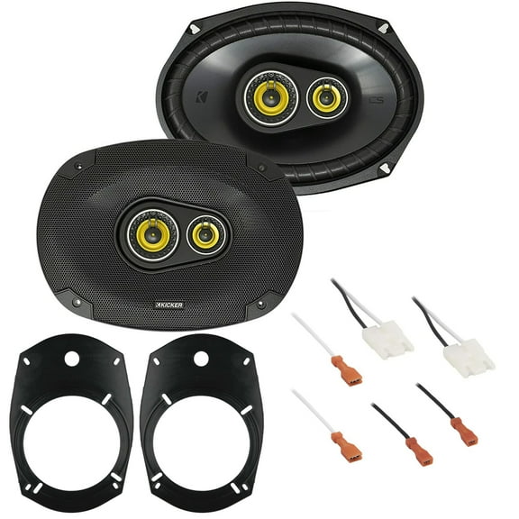 Kicker N-Series Front Door Factory Speaker Replacement Fits select 1994-2001 Dodge Ram 1500