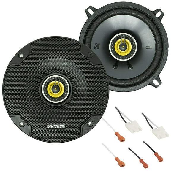 Kicker N-Series Rear Factory Speaker Replacement Package Fits select 1994-2002 Dodge Ram 2500