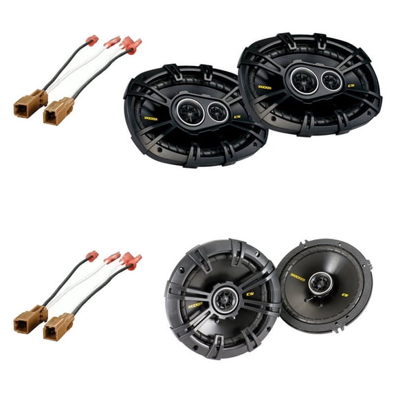 Kicker Nissan Titan 08-11 46CSC654 6.5", 6x9" Speakers & Replacement Harness