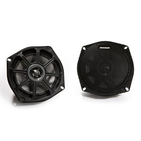 Kicker PS 5.25" 2-Ohm Powersports Coaxial Speakers - Pair