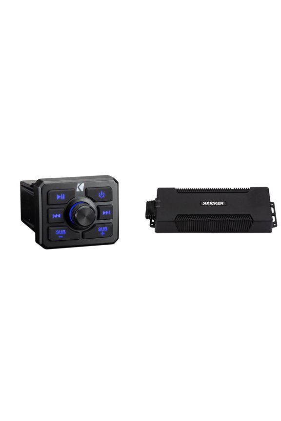 Power Sports Bundle, Bluetooth Source, 5 Channel Amp