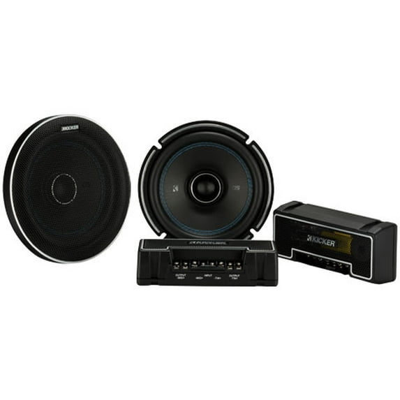 Kicker Q-Class 44QSC674 QS Series 6.75-Inch Coaxial Speaker System 4-Ohm