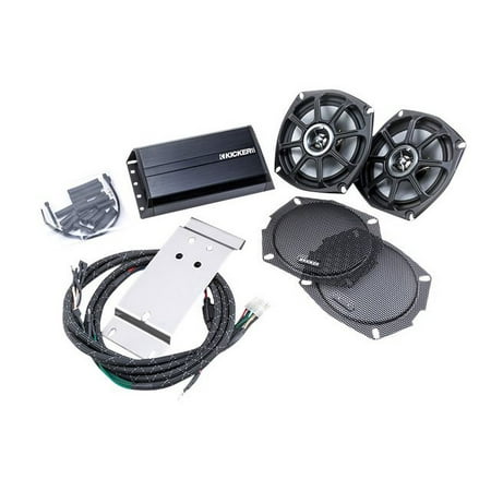 Kicker RHDT96 96-13 Hd Tour Packs W/ Rear Pod Rear Speaker/Amp Upgrade Fit Kit