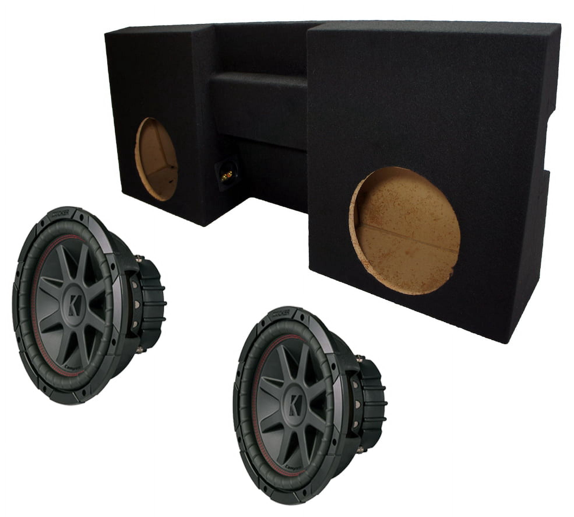 Kicker Toyota Tacoma 05-15 43CVR104 CVR10 Series 350W Sub & ASC Box ...