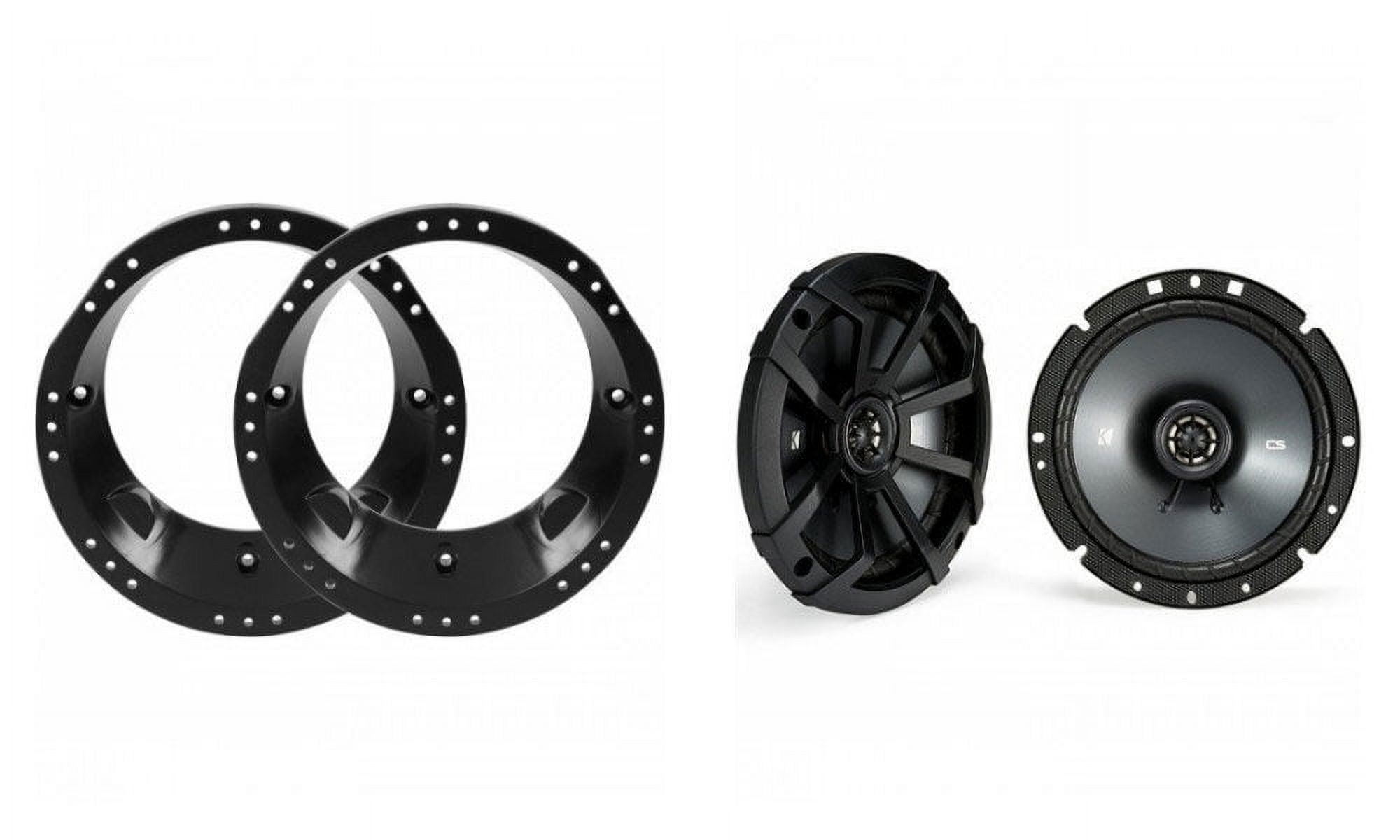Kicker 6.75" Upper Fairing Speaker Replacement For 1998-2013 Harley Davidson – 43CSC674, 200W RMS - View #3