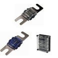 thumbnail image 1 of Kicker Warhorse HPFD4 Fused Way Distribution Block & (4 ) AFS 60 / 200 Amp Fuse Bundle, 1 of 6
