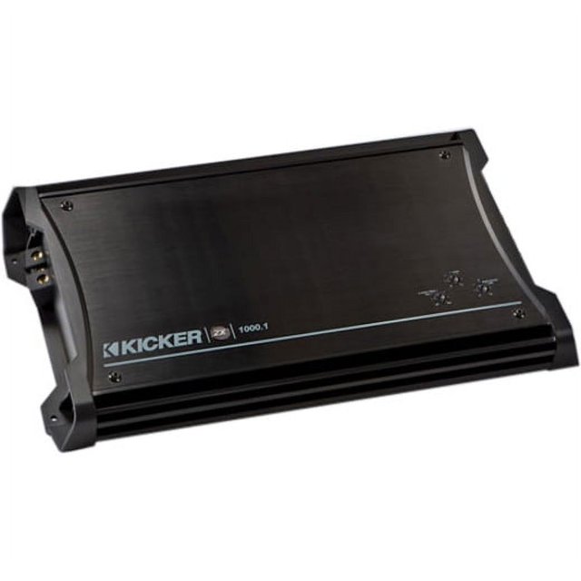 Kicker ZX ZX1500.1 Car Amplifier, 1500 W RMS, 1 Channel, Class D