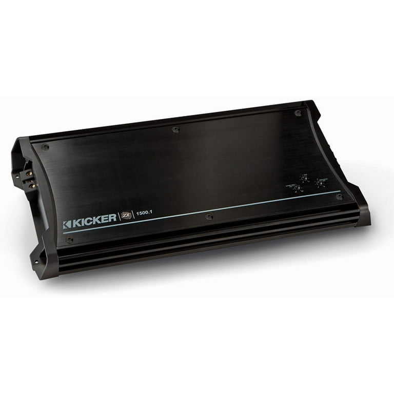 Kicker ZX1500.1 Car Stereo Zx Series Class D Mono 1500W