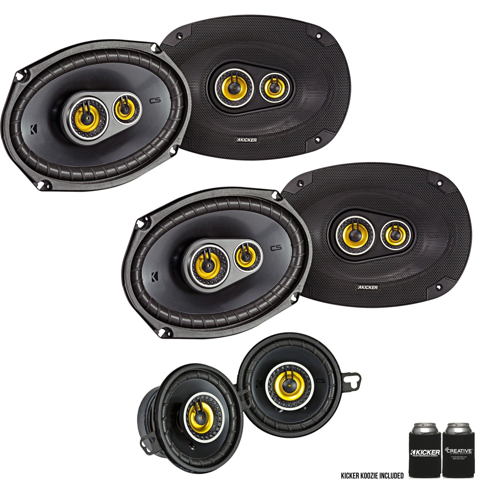 Kicker for Ram Crew Cab Truck 2012 & Up CSC6934 6x9, CSC354 3.5 Inch