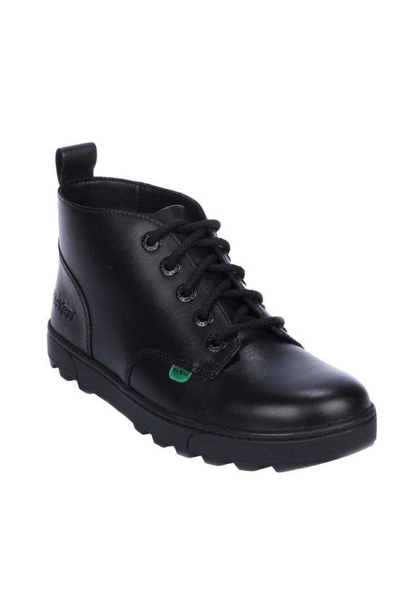 Boys/Girls Disley Leather High Cut Ankle Boots