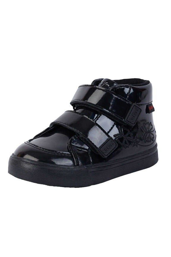Boys/Girls Tovni Hi Stardust Patent Leather Boots