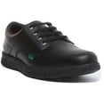 thumbnail image 1 of Kickers Kelland Lace Lo Men's 4 Eyelet Lace Up Shoes In Black Size 7.5, 1 of 6