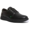 thumbnail image 1 of Kickers Kelland Lace Lo Youth 4 Eyelet Lace Up Shoes In Black Size 5, 1 of 6