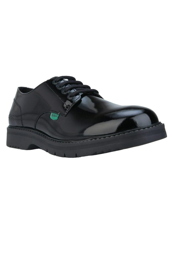 Womens Finley Patent Leather Lace Up Shoes