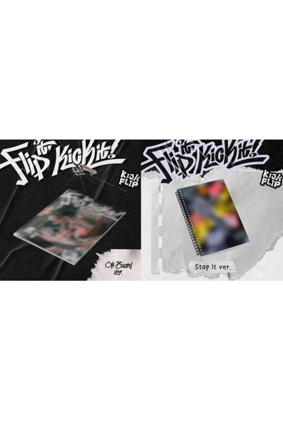 Kickflip - Flip It, Kick It! - incl. Photobook, Track Folded Poster, Sticker Pack, Skateboard Bookmark, Crew Card, 2 Photocards + Polaroid - Music & Performance - CD