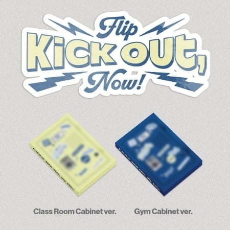 Kickflip - Kick Out, Flip Now! - Platform QR Card Version- incl. Concept Photocard, Lyrics, Sticker + Photocard - Music & Performance - CD