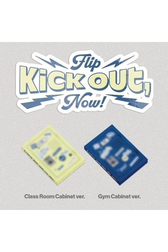 Kickflip - Kick Out, Flip Now! - Platform QR Card Version- incl. Concept Photocard, Lyrics, Sticker + Photocard - Music & Performance - CD